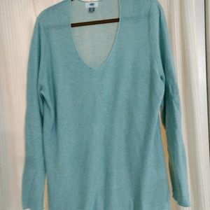 Light blue light weight sweater